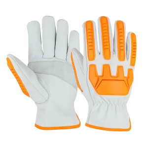 working wear gloves red